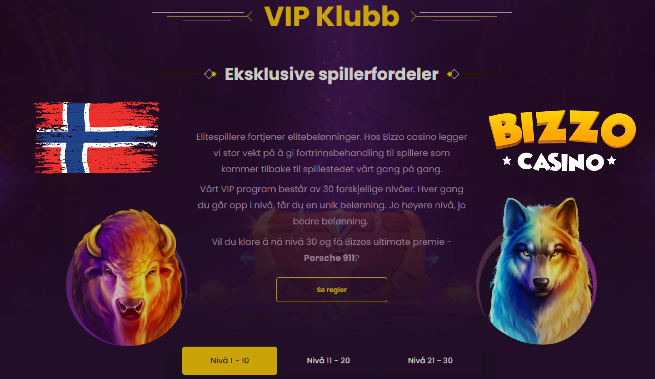 Bizzo Casino VIP-Program